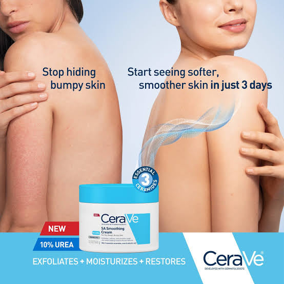 CeraVe SA Smoothing Salicylic Acid Cream 340g